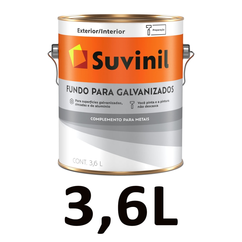 FUNDO P/ GALVANIZADO SUVINIL 3,6L